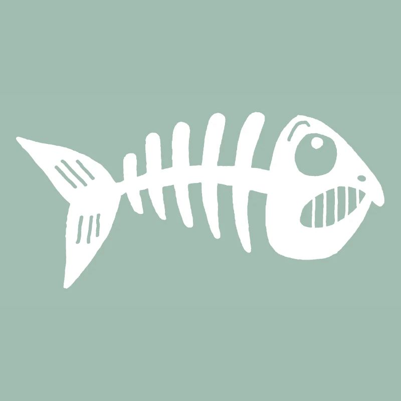 Fisch-Skelett
