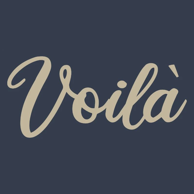 Voila Handlettered Script Design