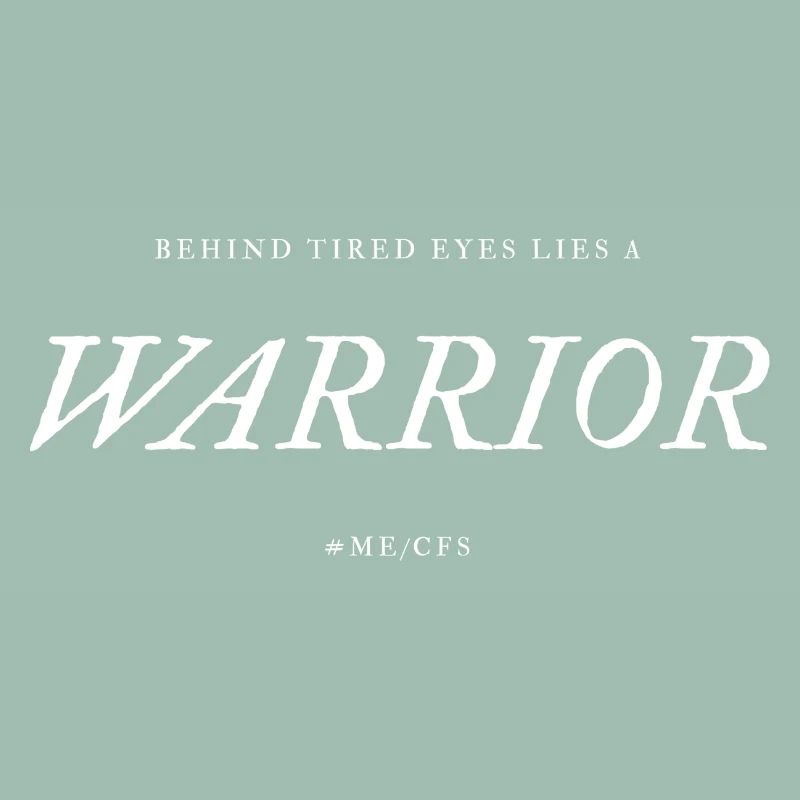 ME/CFS Warrior white