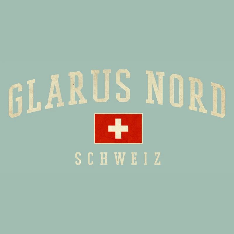 Glarus Nord Schweizer Vintage Emblem