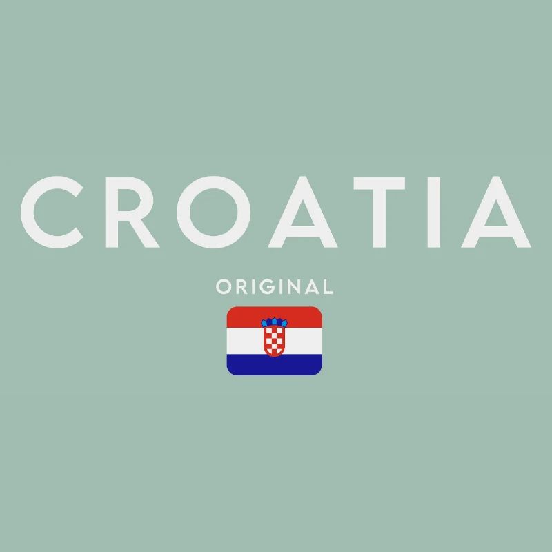 Drapeau croate, fierté croate