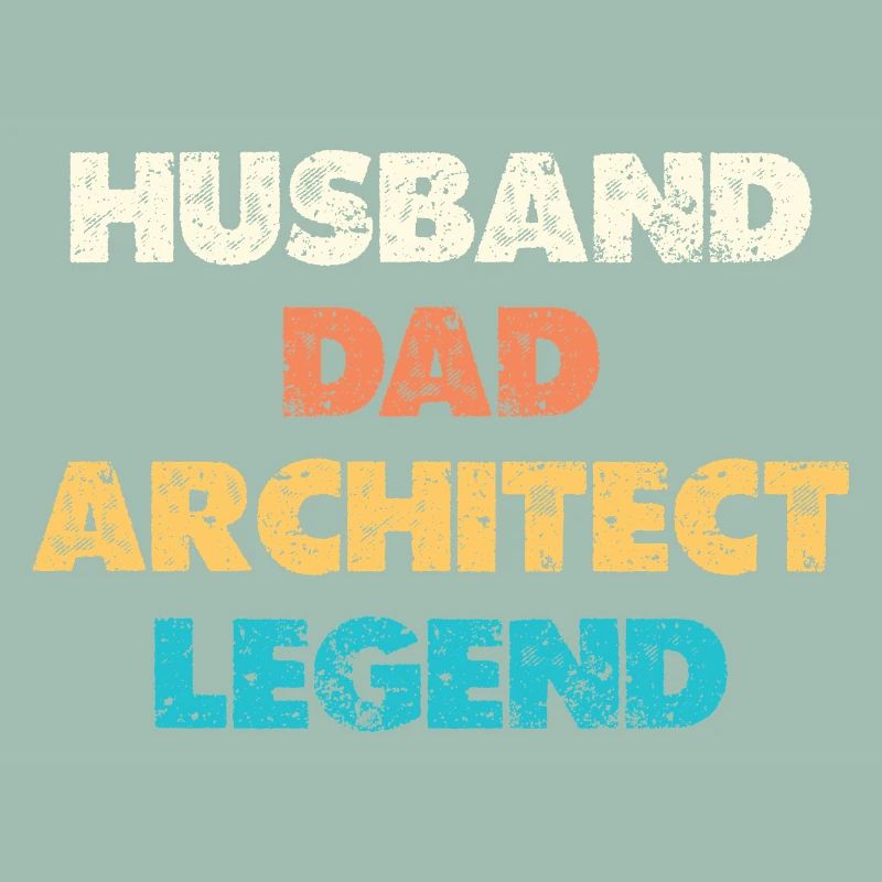 Husband Dad Architect Legend