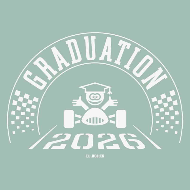 Remise des diplômes 2026 - L’école est terminée - Ligne d’arrivée - W