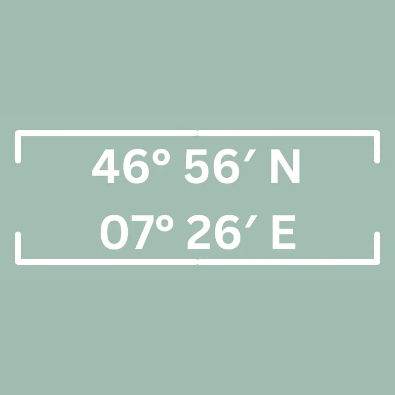 Coordinates Bern Minimalist