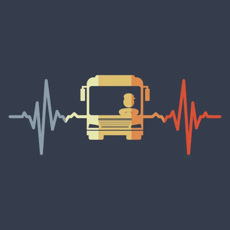 Palpitations cardiaques, chauffeur de bus