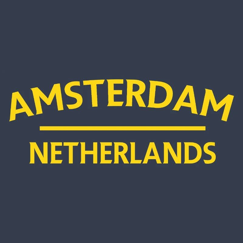 Amsterdam – Niederländisches Textdesign