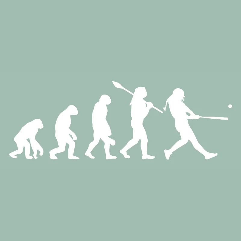 Évolution de la silhouette du softball de baseball masculin