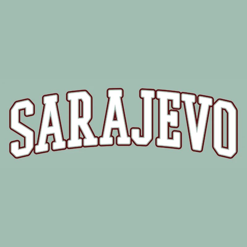 Sarajevo Bold Lettering
