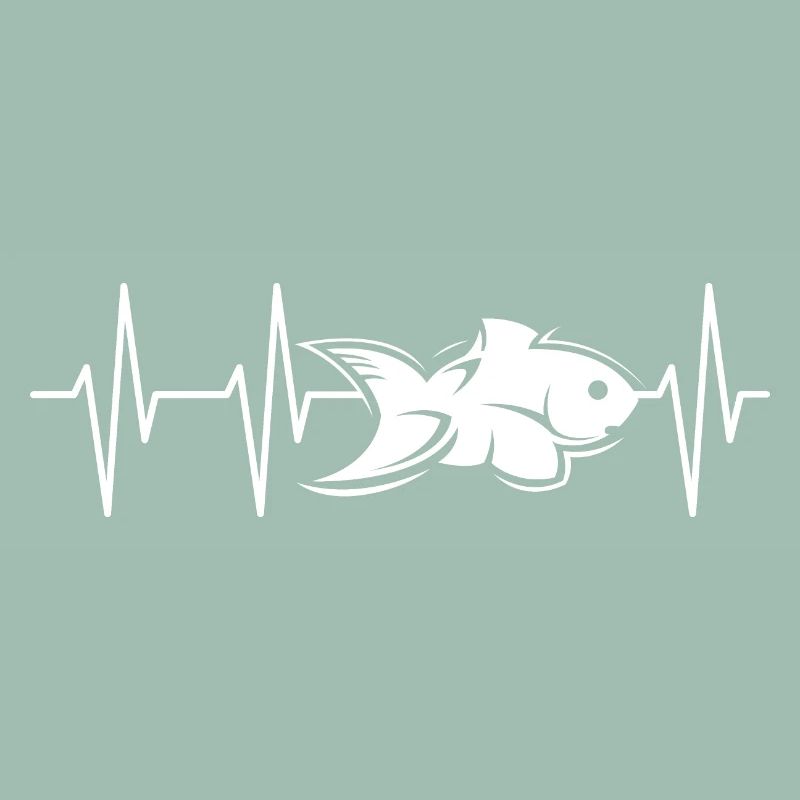 pulse fish fish animals icon logo team