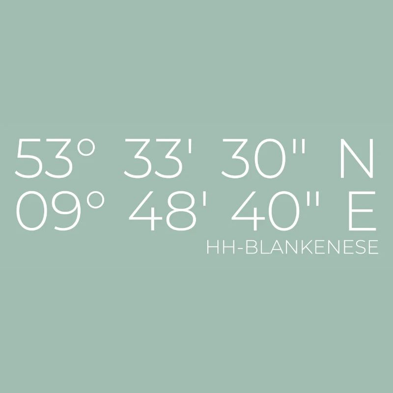 coordinates Hamburg Blankenese