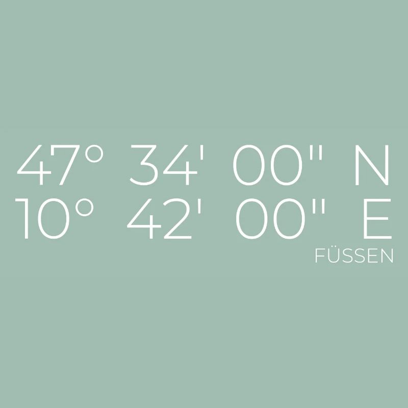 Coordinates Füssen