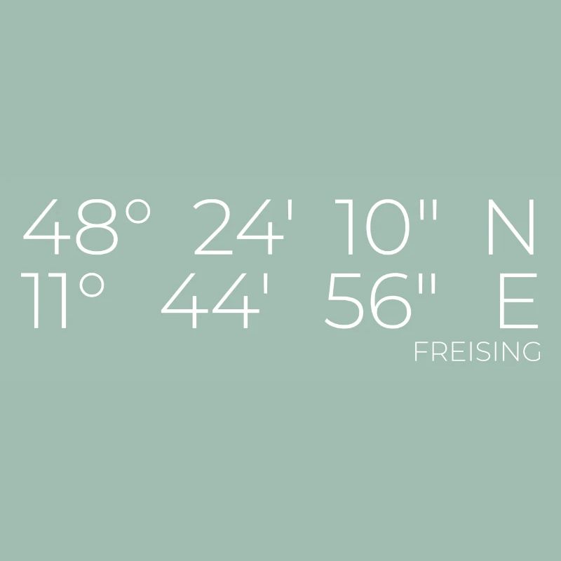Coordinates Freising