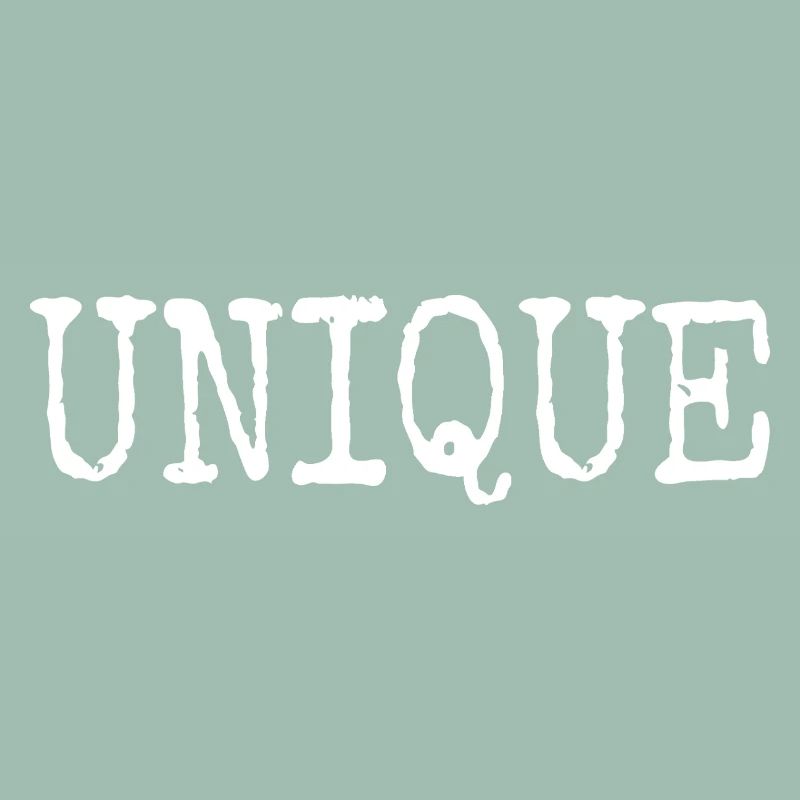 unique unique unique self-worth unique