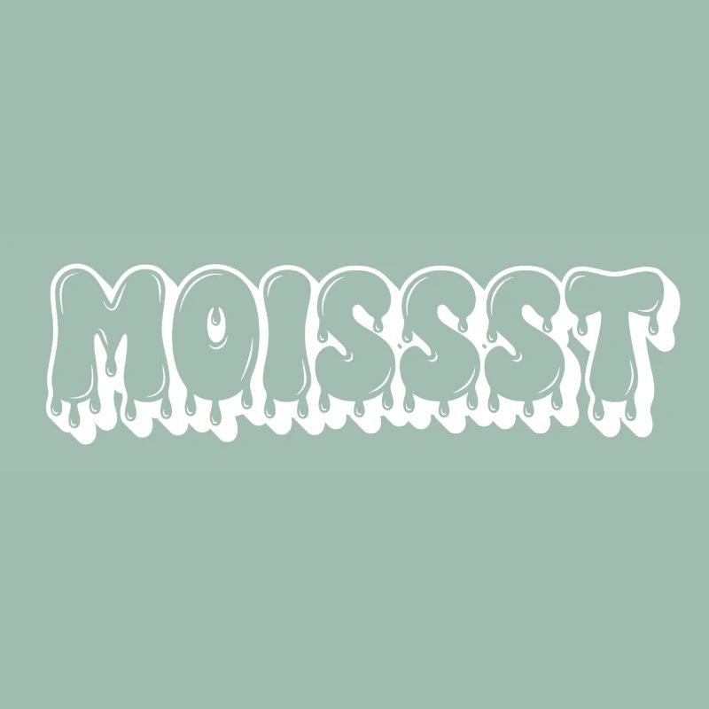 Moist Dripping Text