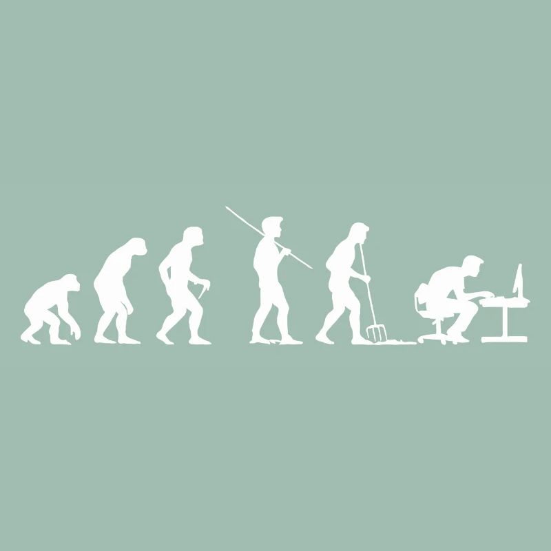 Evolution Programmer Computer Geek