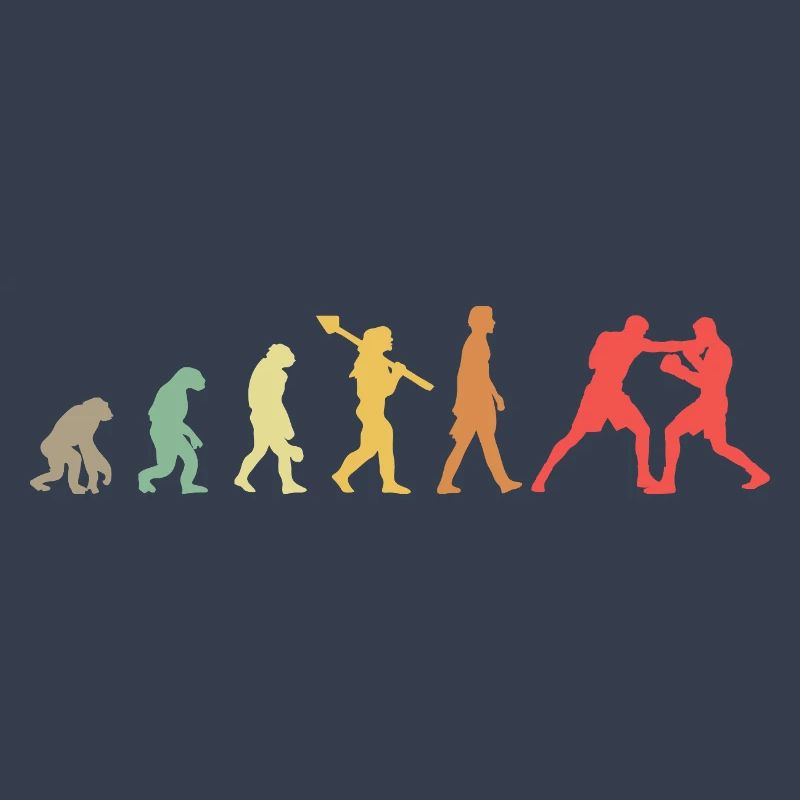 Boxing Evolution Boxing Development Rétro