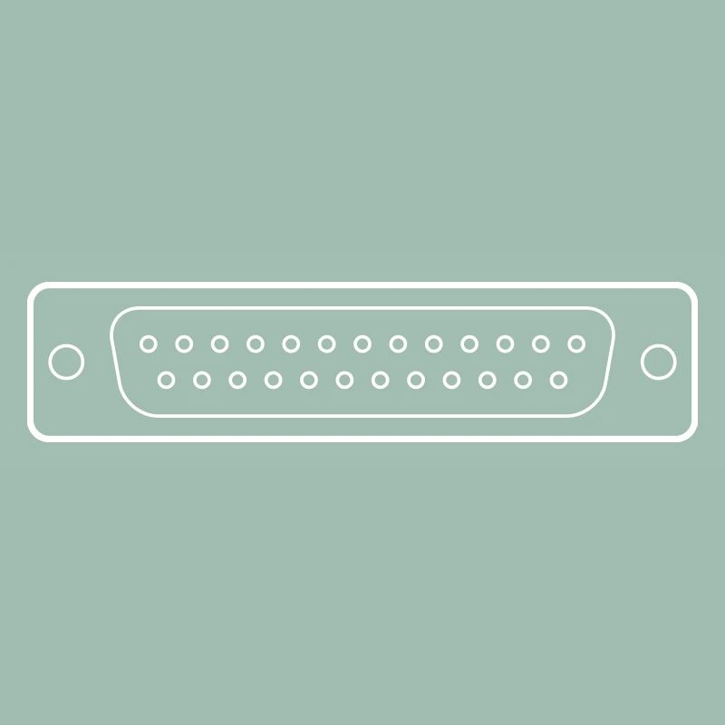 DB 25 Connector Parallel, Printer