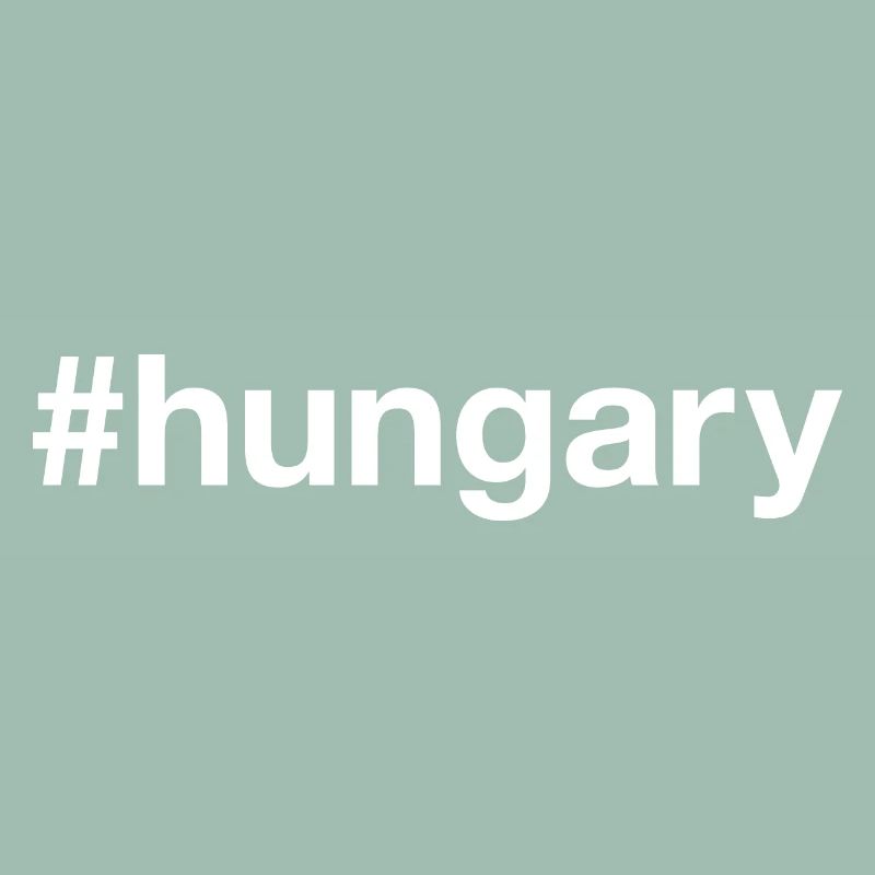HUNGARY Hashtag Ungarn
