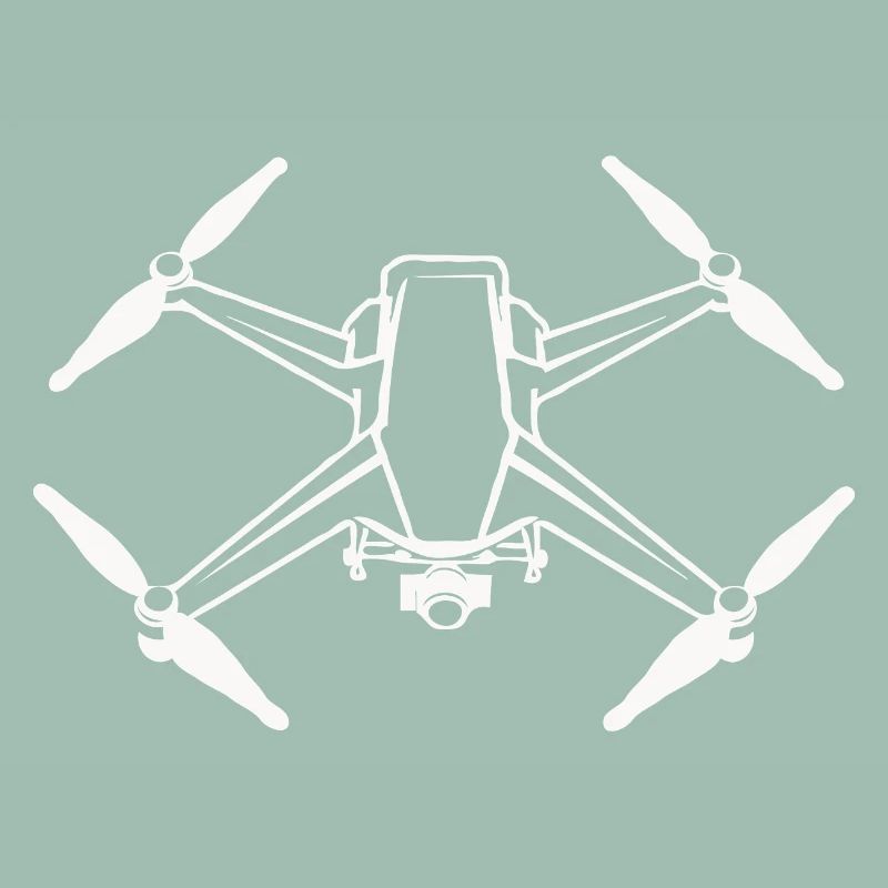 Drone simple icon