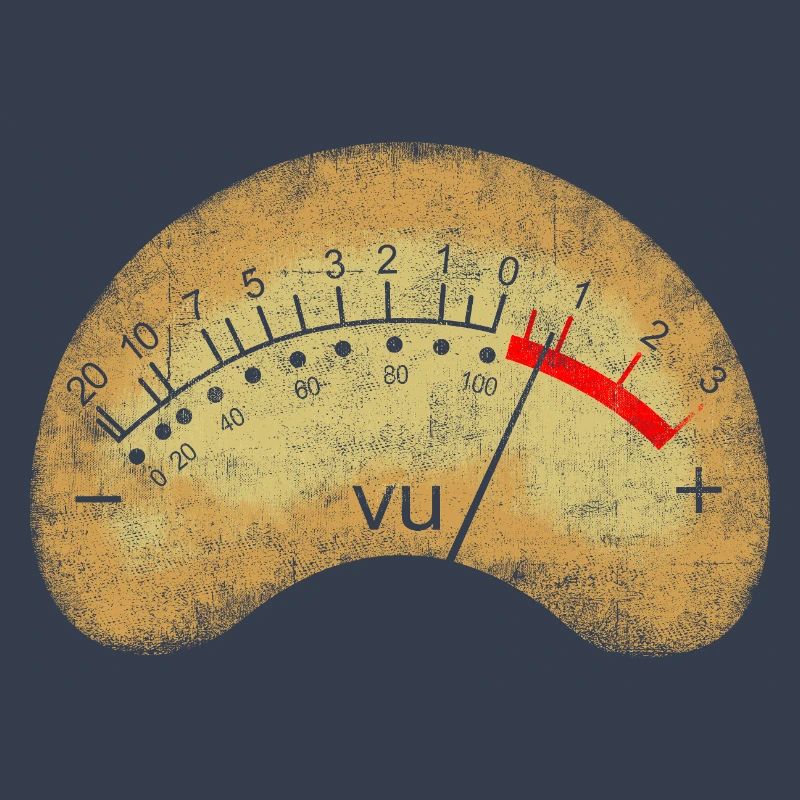 Analoges VU-Messgerät