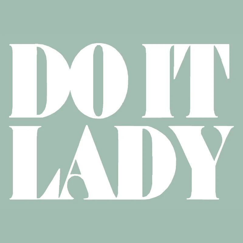do it lady - weiß