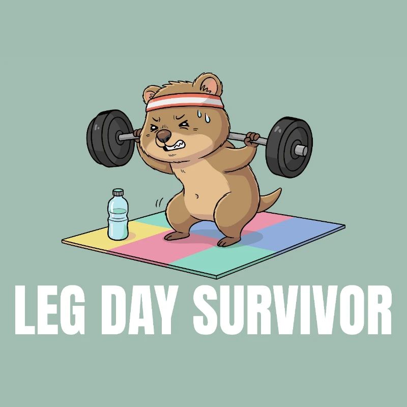 Leg Day Survivor Quokka Workout