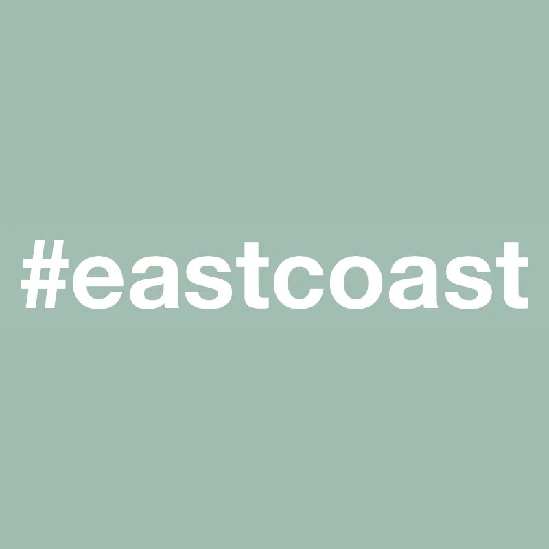 Hashtag de la côte est