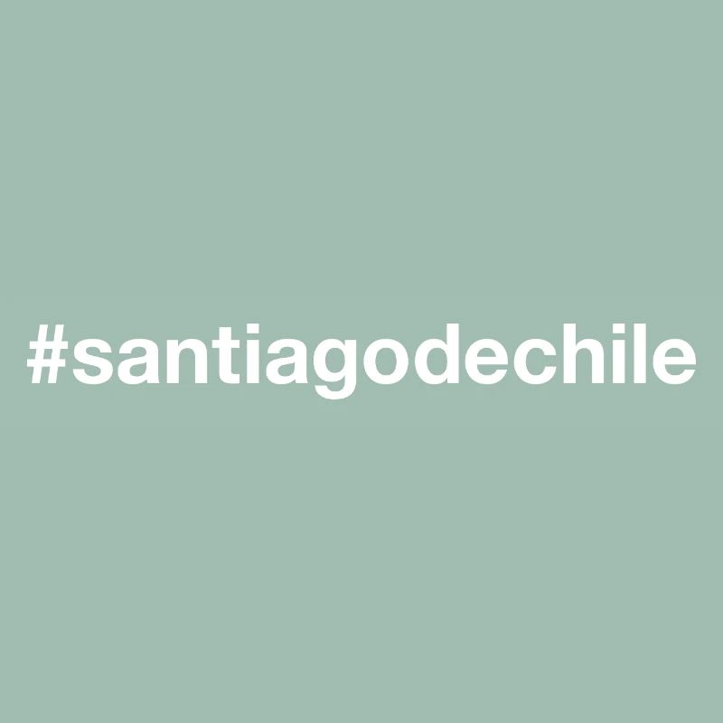 Santiago de Chile Hashtag