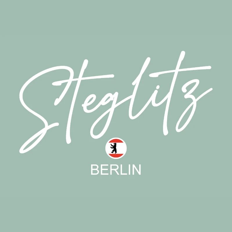 Steglitz - Berlin Flag - Berlin Bear