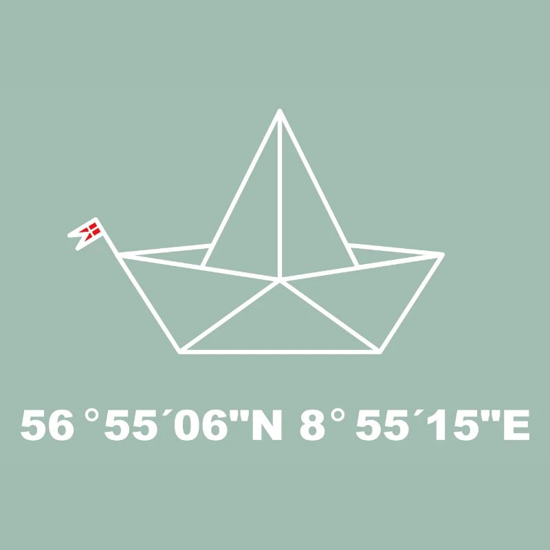 Folding Boat Coordinates Design , Ejerslev Havn