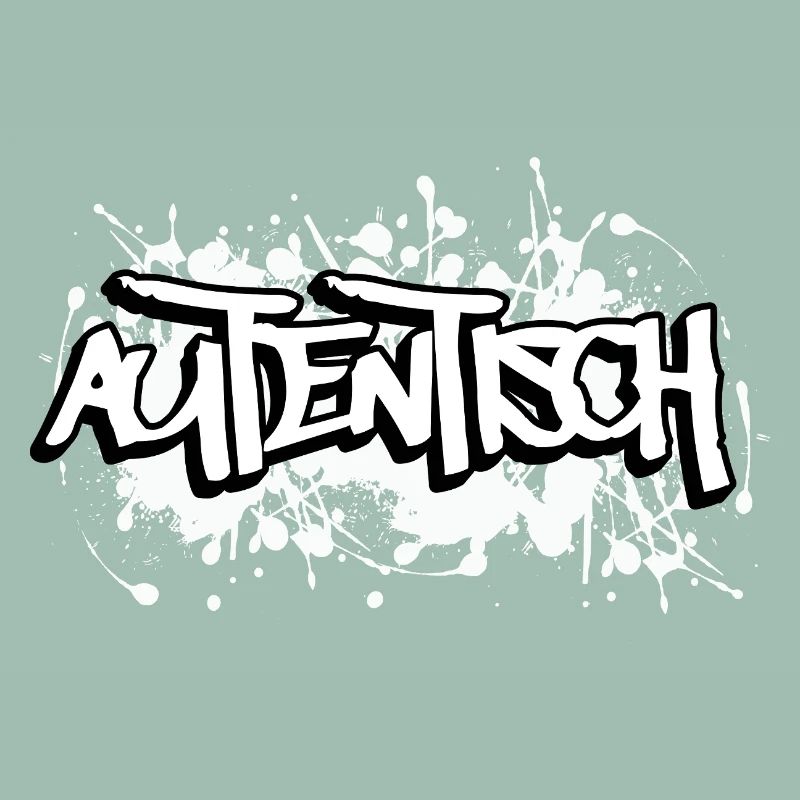 Conception de police graffiti authentique