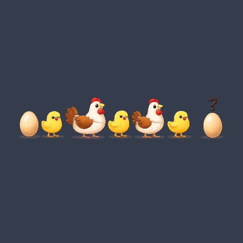 Evolution Ei-Küken-Henne-Darwin