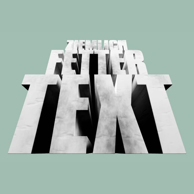 Pretty bold text