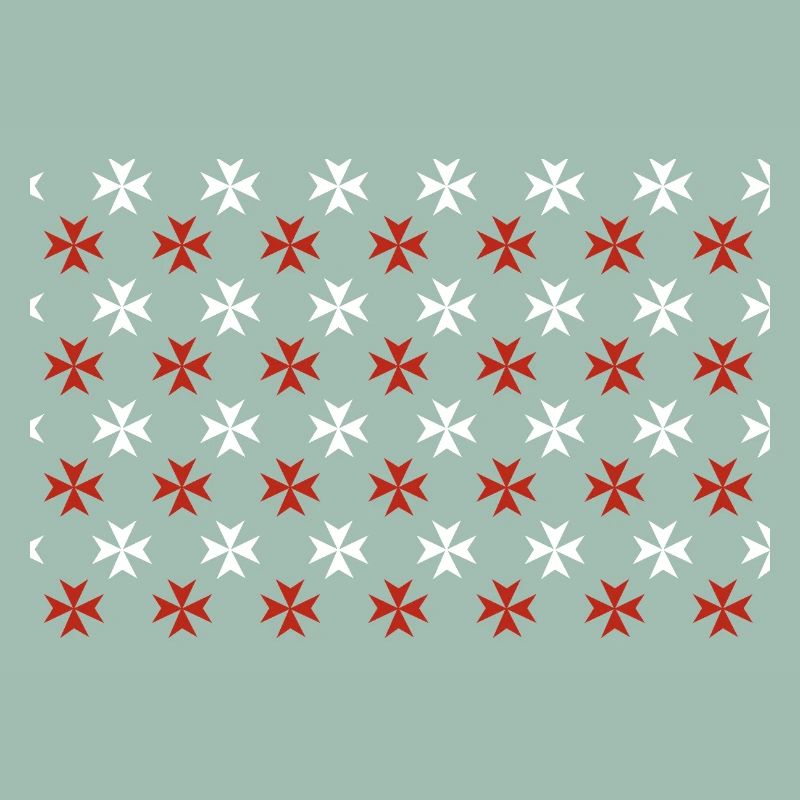 Maltese cross pattern