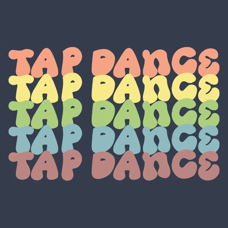 Regenbogen Tapdance Muster