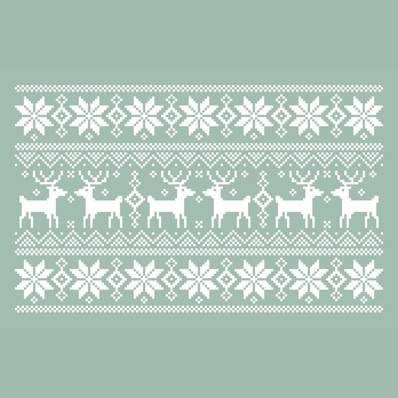 Merry Christmas pattern 1 (dark)