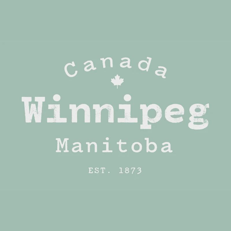 Winnipeg Manitoba Retro Logo