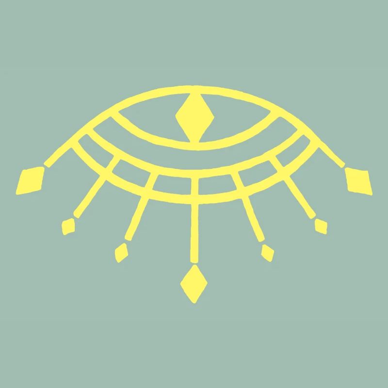 Oeil d'Horus jaune