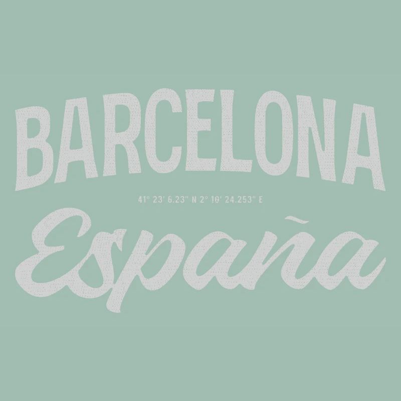 Barcelona España Script Design