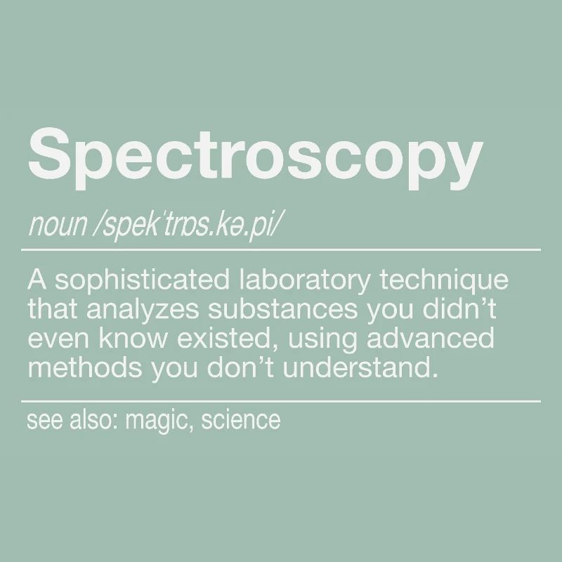 Spectre d’analyse Raman FTIR UV/VIS