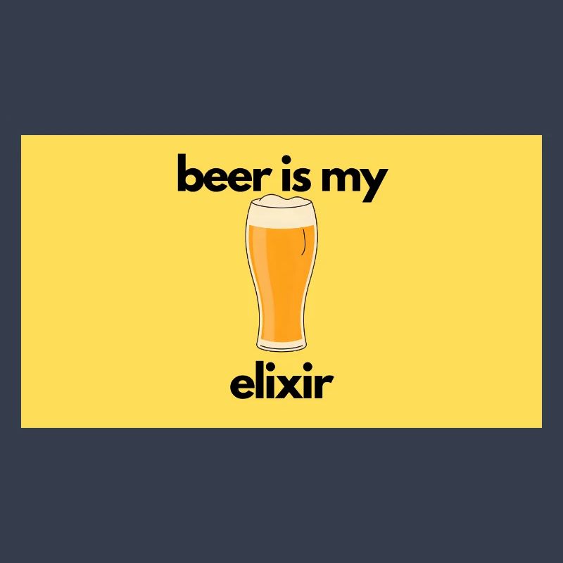 Élixir de bière – Design en verre