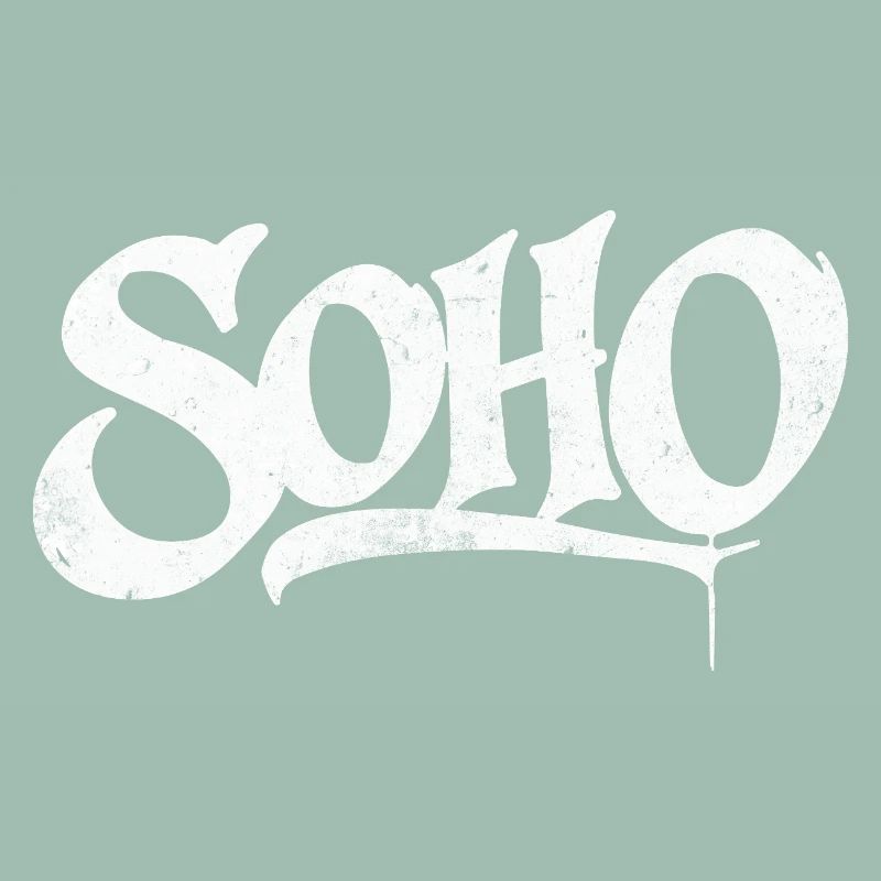 Conception de t-shirts graffiti Soho