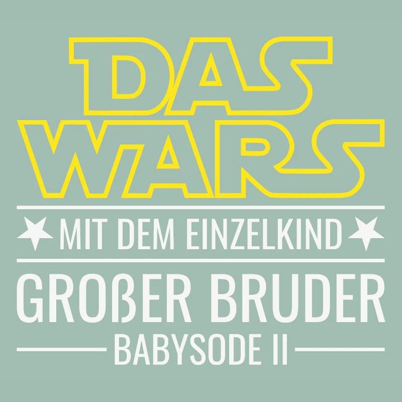Das wars Einzelkind Babysode 2 Großer Bruder 2026
