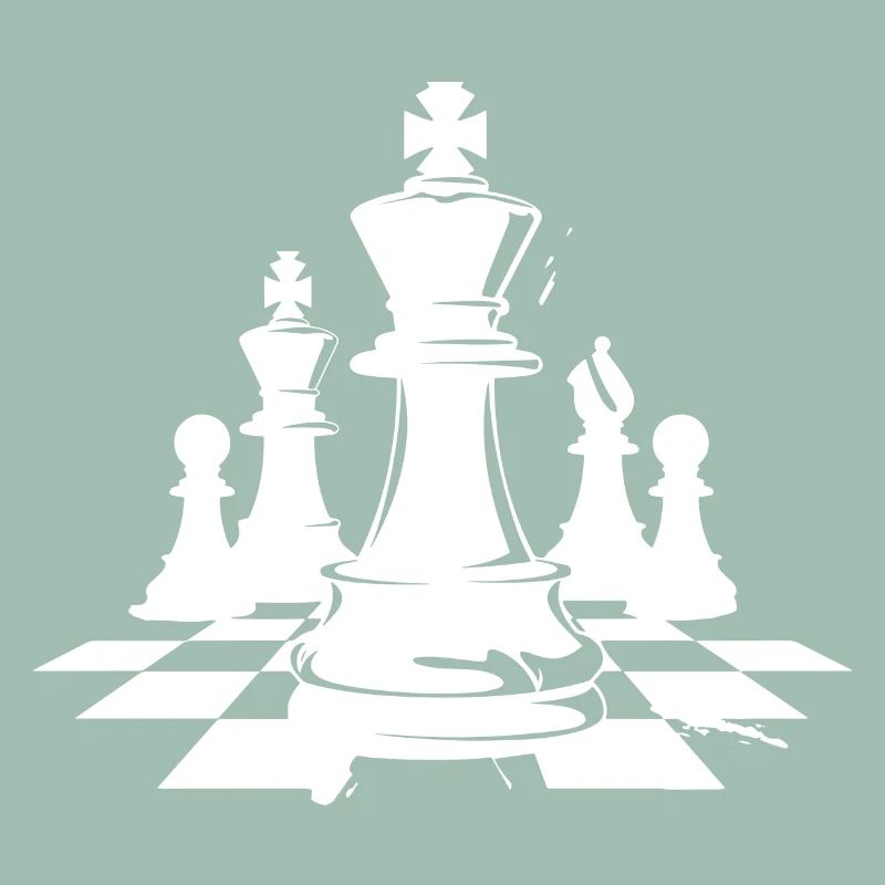 Chess Pieces Drawing