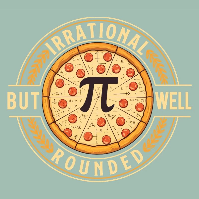 Irrational But Well Rounded Pi Day Math Nerd