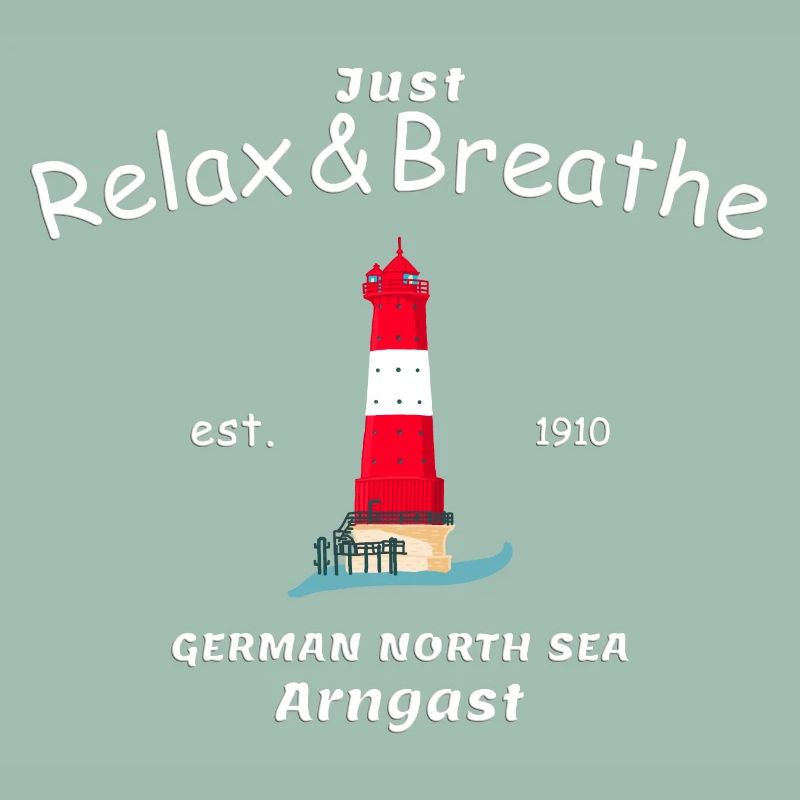 Arngast Lighthouse, Wilhelmshaven, German Bight