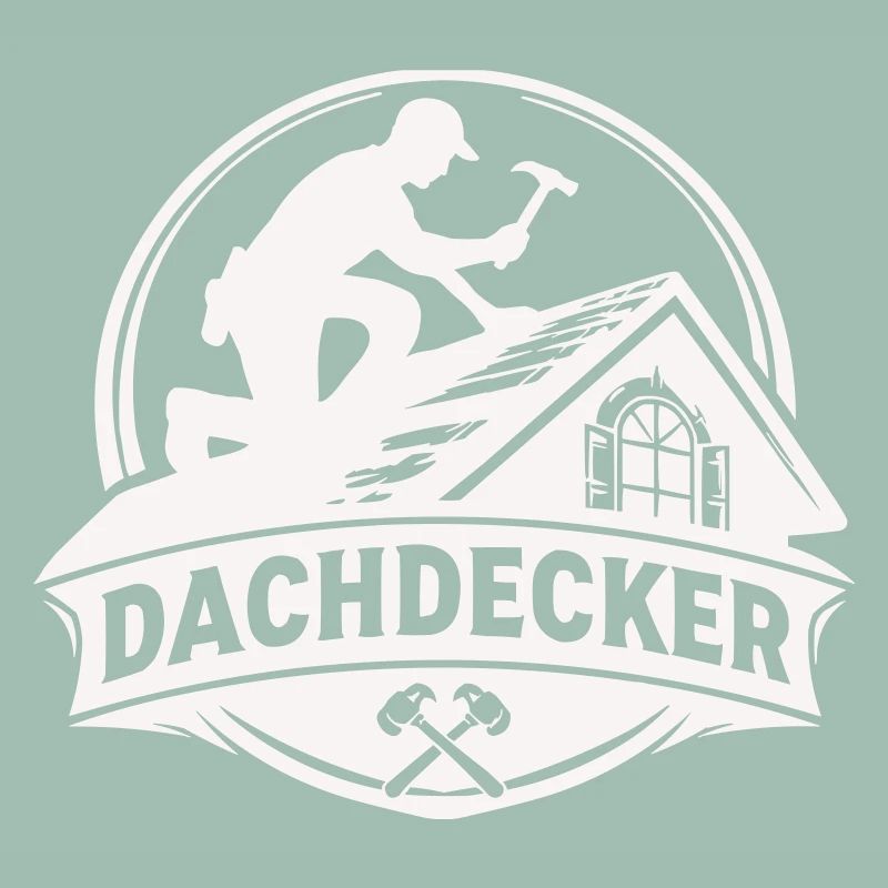 Roofer Craft Logo Motif