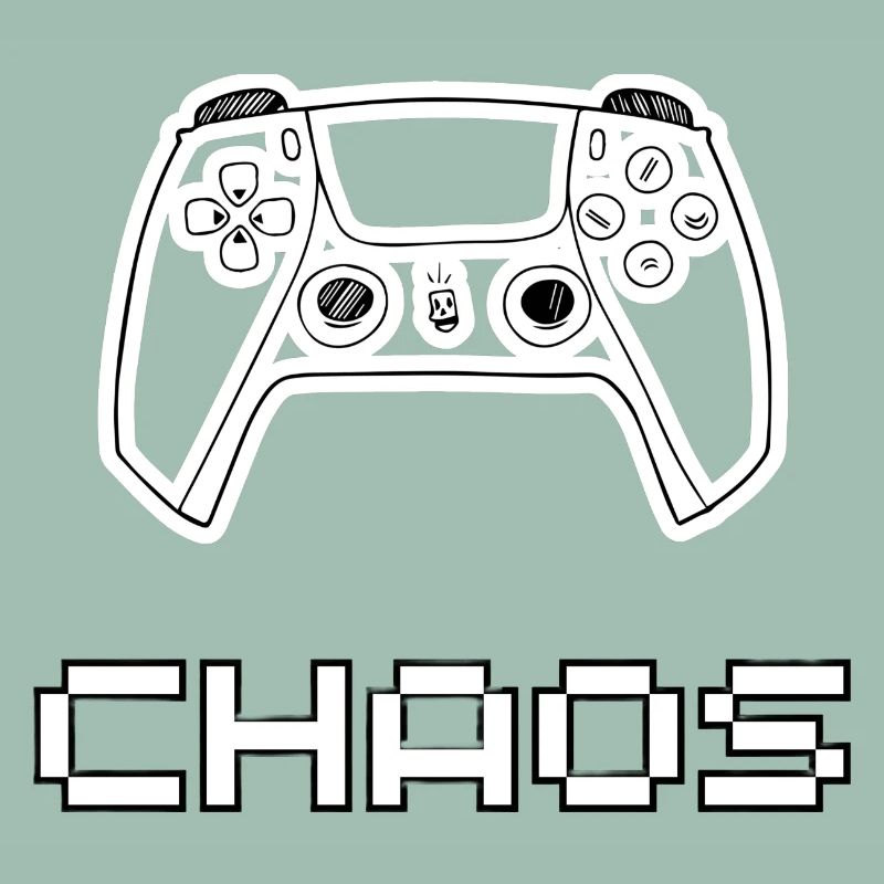 Controlled Chaos – Gaming Controller Chaos Design 