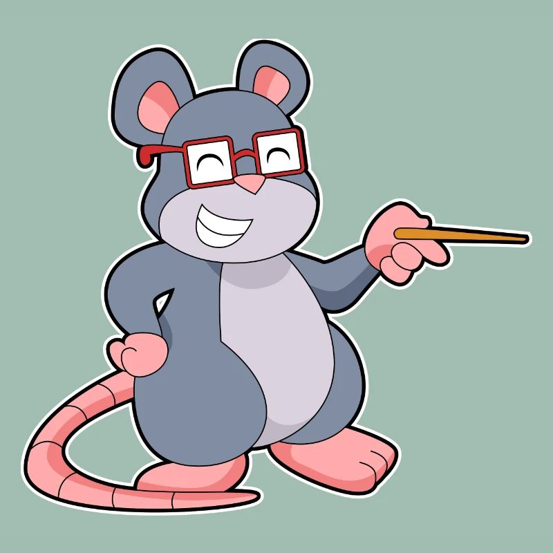 Mouse Teacher Pointer School