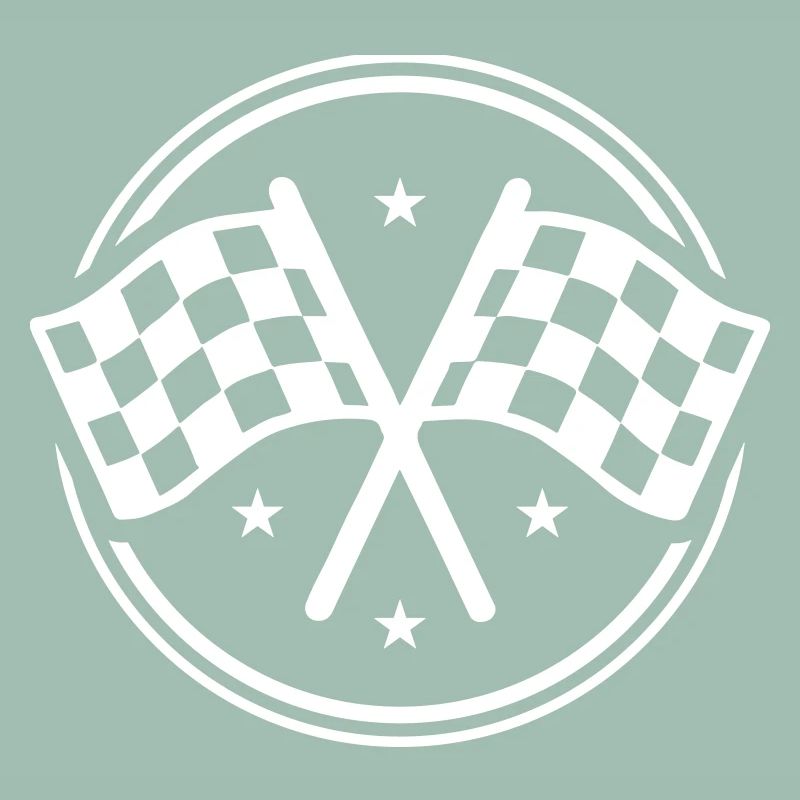 Drapeau de course à damier